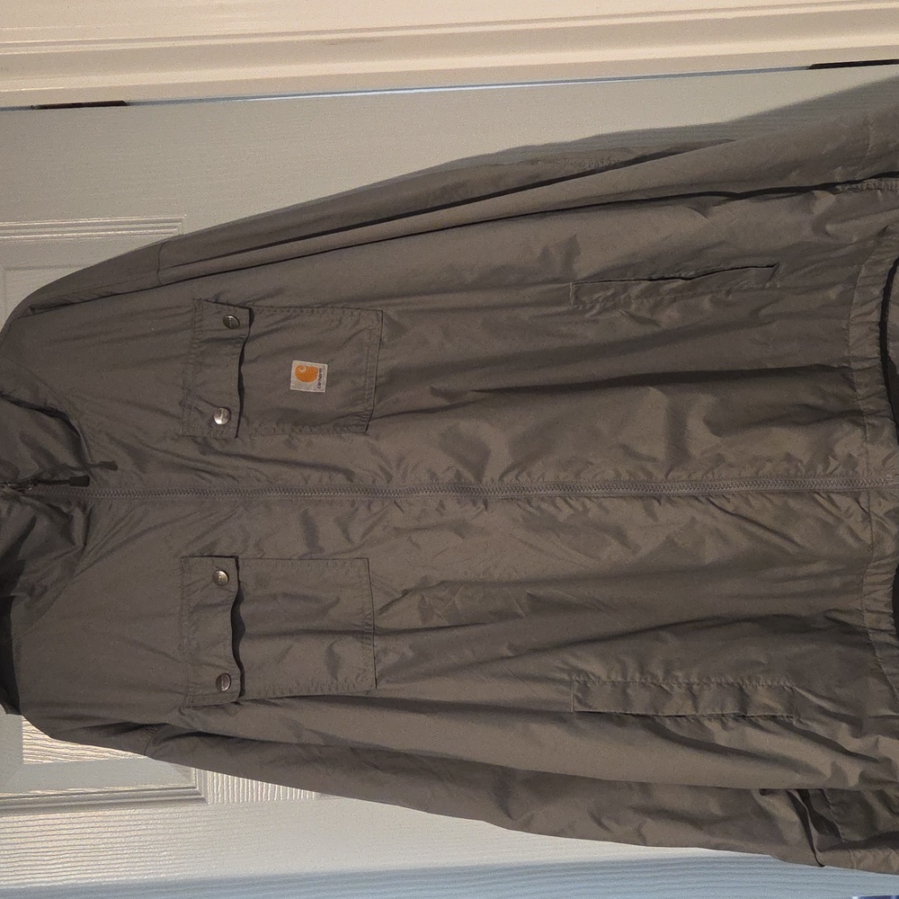 Carhartt Men's Charcoal Windbreaker Jacket